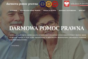 Darmowa pomoc prawna. Rusza portal informacyjny [fot. http://www.darmowapomocprawna.ms.gov.pl]