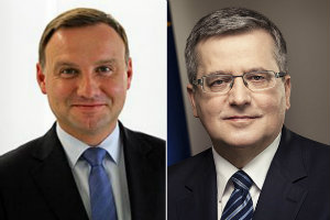 Debata prezydencka Komorowski vs. Duda - wspomniano take o seniorach [fot. collage Senior.pl]