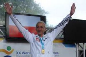 Jan Morawiec wygra maraton podczas Mistrzostw wiata Weteranw w Lyonie [Jan Morawiec, fot. Siemens]
