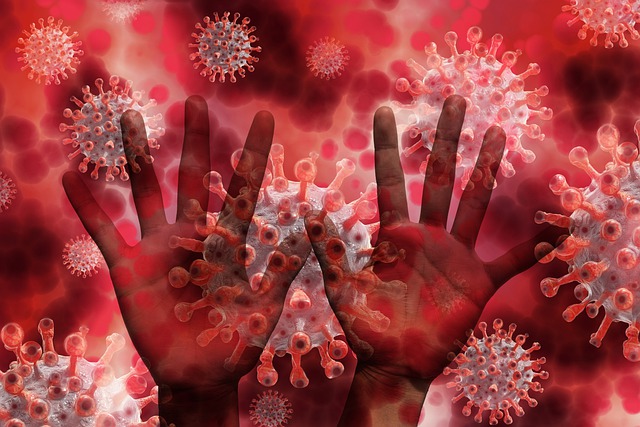 Koronawirus: opuchnity jzyk i piekce donie oraz stopy symptomem choroby [fot. Gerd Altmann from Pixabay]