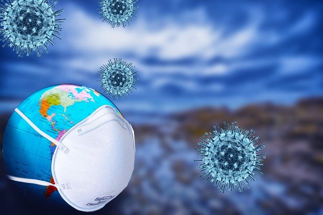 Maski i dystans spoeczny a przysze epidemie grypy i innych chorb wirusowych [fot. fernando zhiminaicela from Pixabay]