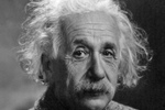 Najpopularniejsi uczeni - Albert Einstein na wiecie,  Maria Curie-Skodowska w Polsce [Albert Einstein, fot.  Oren Jack Turner, PD]