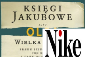 Nike 2015: "Ksigi Jakubowe" Olgi Tokarczuk [fot. collage Senior.pl]