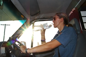 Odwodniony za kierownic tak niebezpieczny, jak pijany [© hapa7 - Fotolia.com]