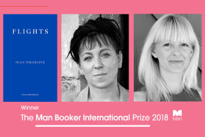 Olga Tokarczuk z Nagrod Bookera 2018 [fot. The Man Booker International Prize]