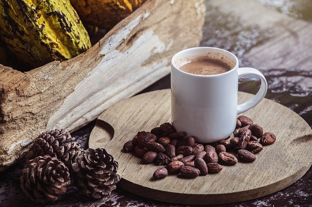 Pij kakao - pomaga sercu, gdy zmagasz si ze stresem [fot. Plants World from Pixabay]