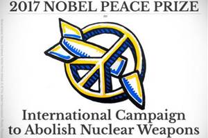 Pokojowa Nagroda Nobla 2017 - Midzynarodowa Kampania na Rzecz Zniesienia Broni Nuklearnej [fot. nobelprize.org]