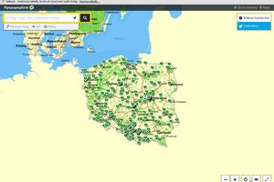 Polska mapa defibrylatorw [fot. PF.pl]