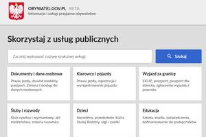 Portal obywatel.gov.pl: dziesitki usug urzdowych w jednym miejscu  [fot. www.obywatel.gov.pl]