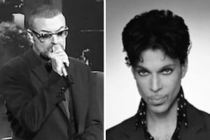 Prince i George Michael upamitnieni na Grammy [fot. collage Senior.pl]
