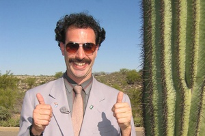 Sacha Baron Cohen zapaci grzywn za czeskich turystw aresztowanych w stroju Borata [Sacha Baron Cohen fot. CinePix]