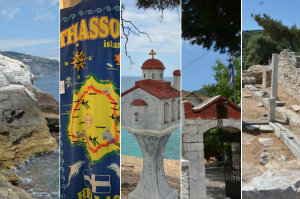 Thassos - wielkie greckie wakacje na maej wyspie [fot. collage Senior.pl / JEN]