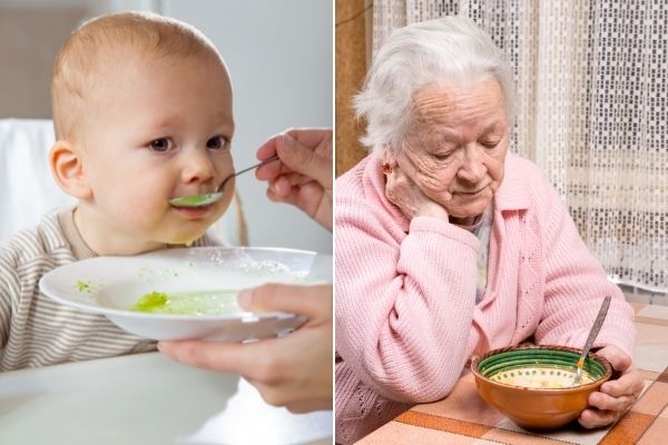 W jakim wieku metabolizm jest najszybszy, a w jakim najwolniejszy? [fot. collage Senior.pl / Canva]