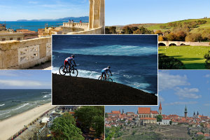 Wakacje na rowerze: 5 wyjtkowych miejsc w Europie [fot. collage Senior.pl]