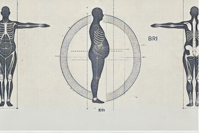 Wskanik BRI (body roundness index) a ryzyko chorb serca [fot. collage canva/senior.pl]