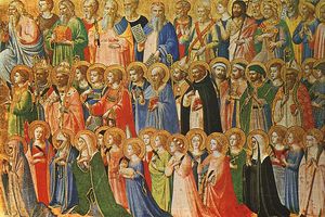 Wszystkich witych czy wito Zmarych? [fot. wici, XV wieczny obraz Fra Angelico, PD]
